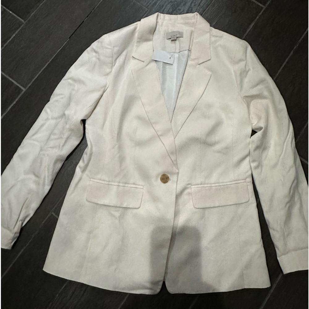 Loft off white blazer